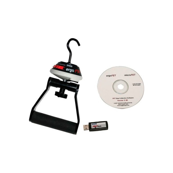 ErgoFET Wireless Push-Pull Force Gauge W/ FET Data Collection Software Package